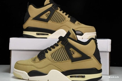 Retro AQ9129-200 Jordan  4 Fossil 1205
